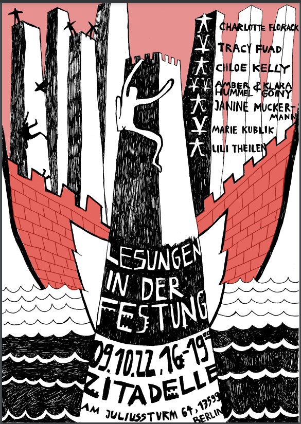 Lesungen in der Festung - Plakat Lesungen in der Festung - Plakat
