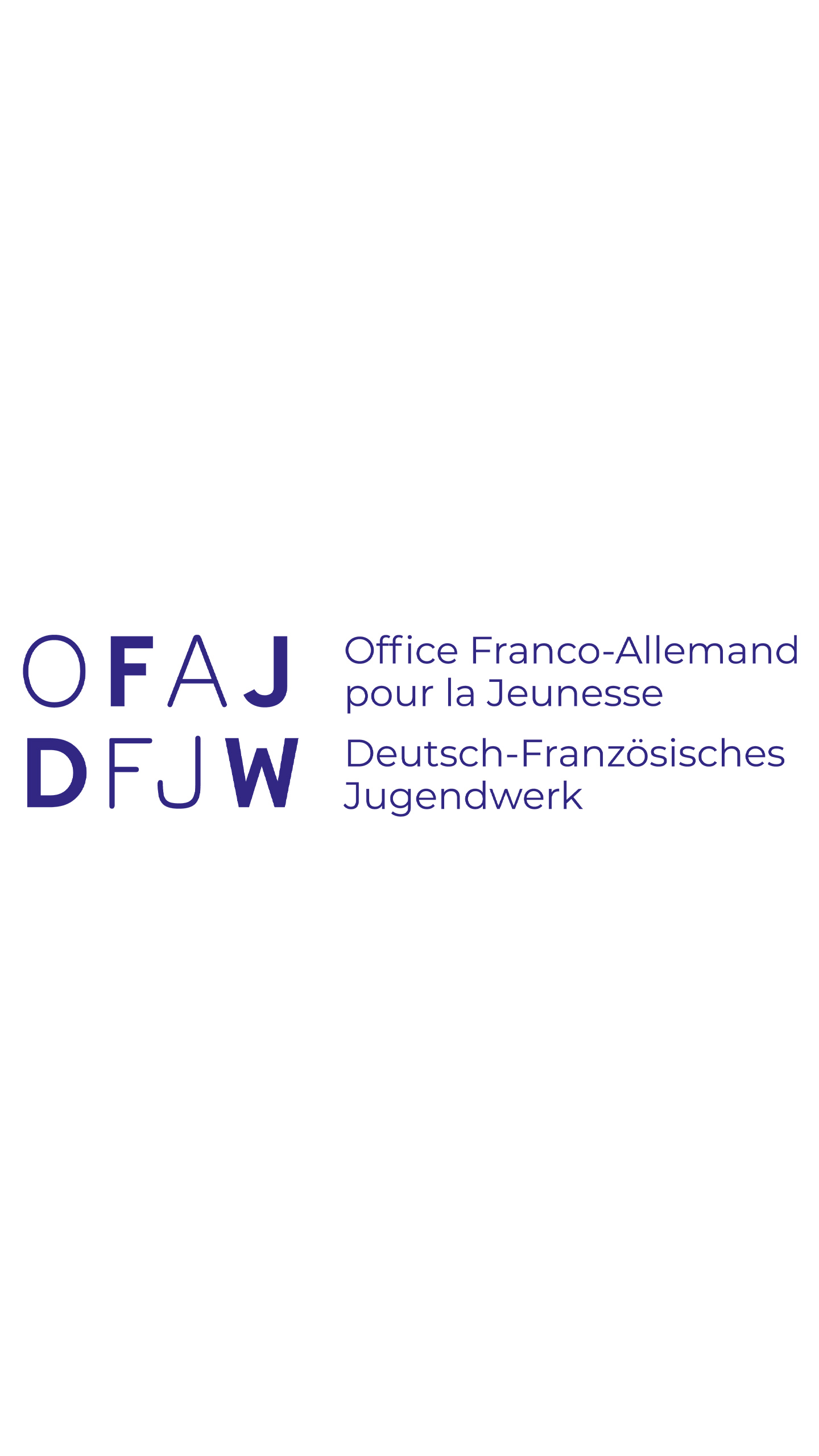 Partnerschaft mit DFJW / Logo Partnerschaft mit DFJW / Logo